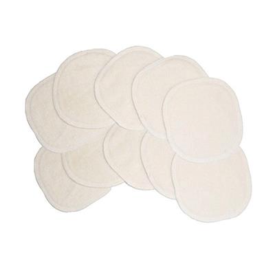 Lot de 10 petites lingettes en chanvre